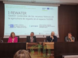 Pablo Estévez Torrado en el V Congreso Internacional del Agua