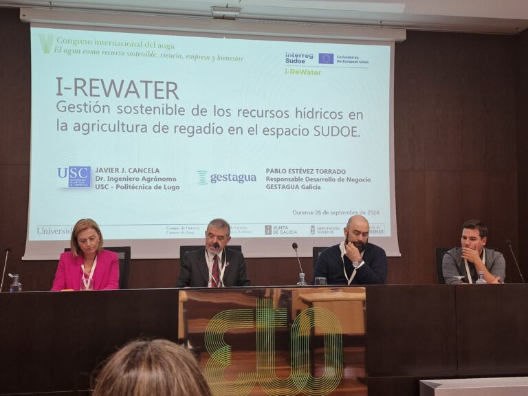 Pablo Estévez Torrado en el V Congreso Internacional del Agua