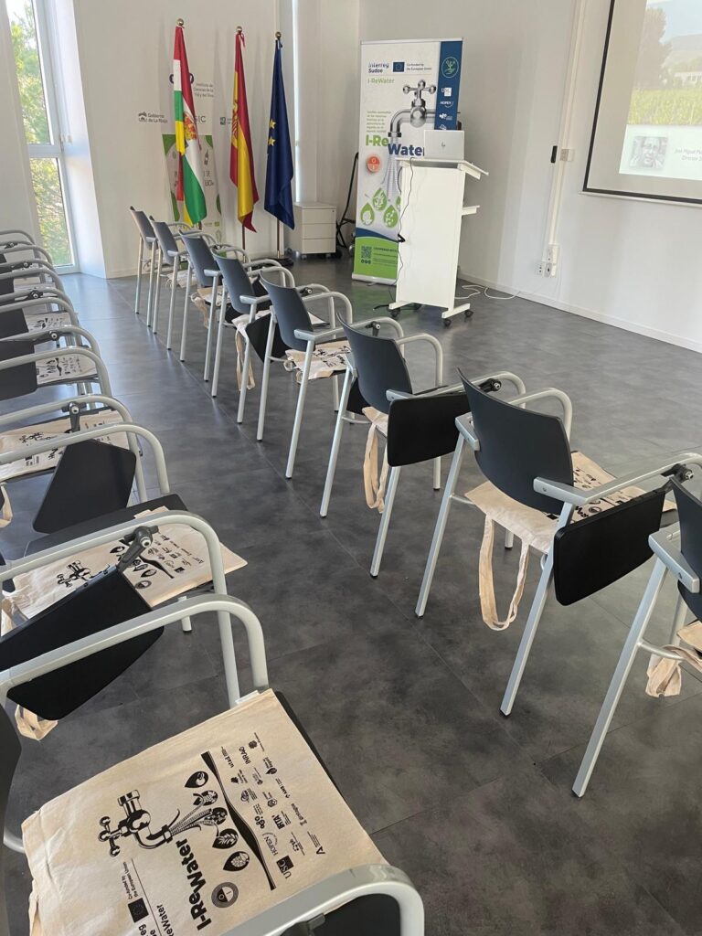 Presentación del proyecto I-ReWater en el ICVV