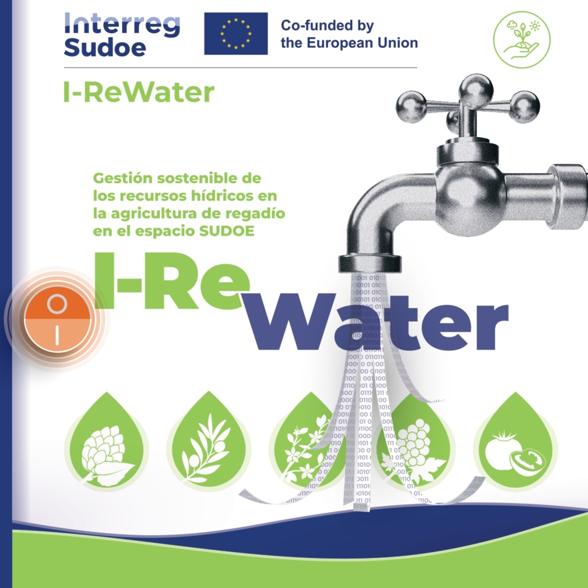Los 15 pilotos de I-ReWater abrirán sus puertas para informar sobre el uso de agua regenerada en la agricultura