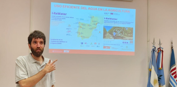 Presentación de I-ReWater en el INIA Catamarca