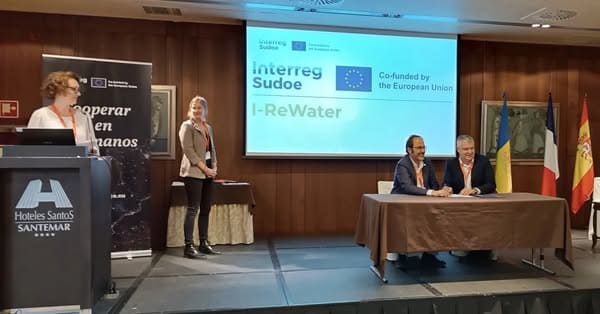 I-ReWater evento de entrega del acuerdo de concesión FEDER