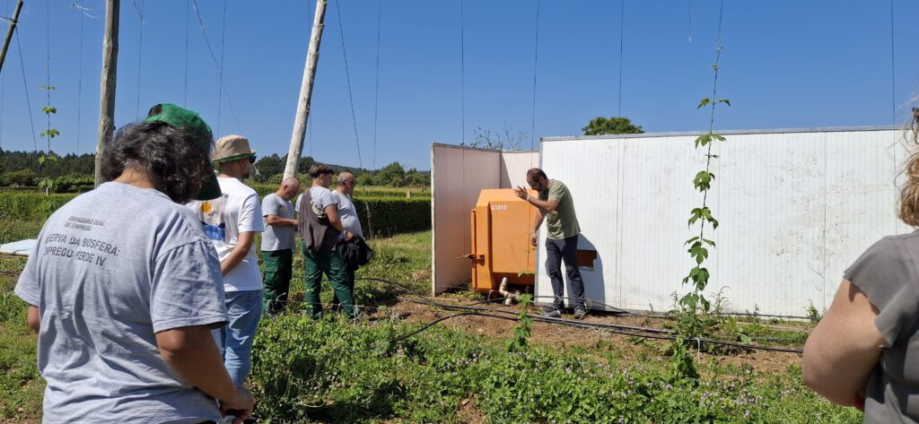 Jornada puertas abiertas y sensibilización piloto lúpulo Galicia