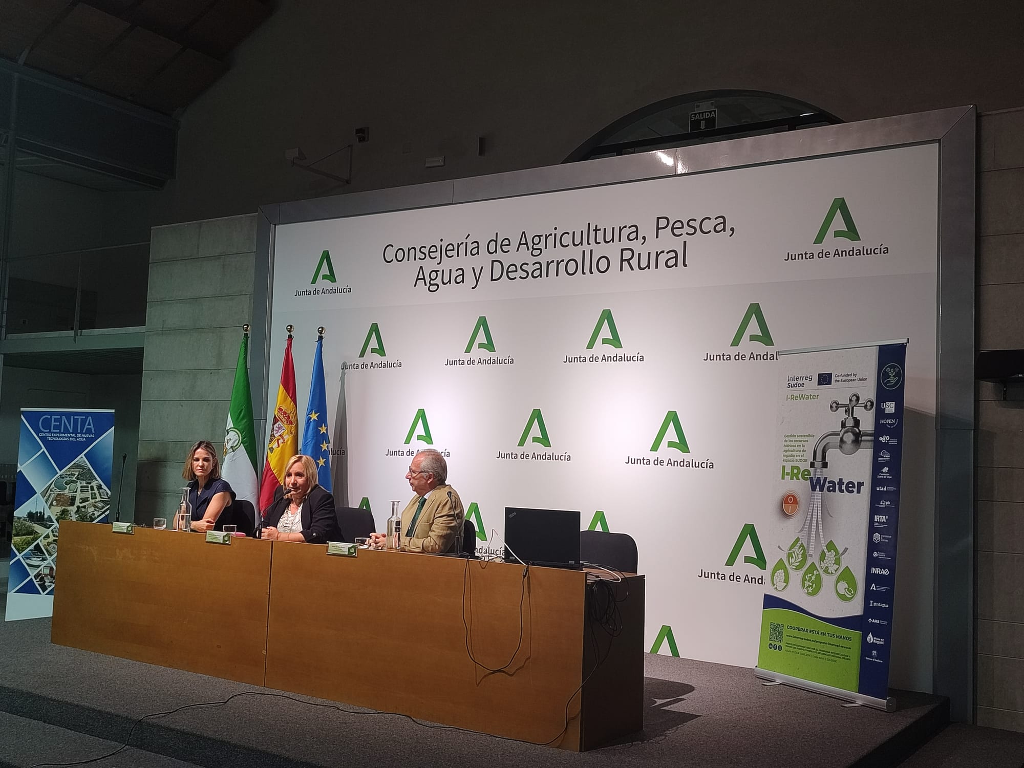La Junta de Andalucía potencia el uso de agua regenerada para agricultura a través del proyecto europeo I-ReWater