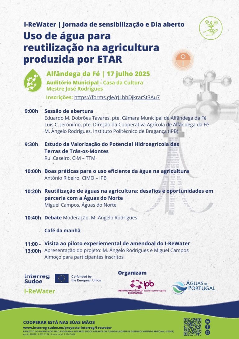 Cartel IPB de las jornadas de sensibilización y puertas abiertas