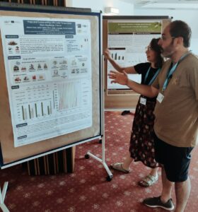 Perrine y Javier J. Cancela en la convención de Productores de Lúpulo