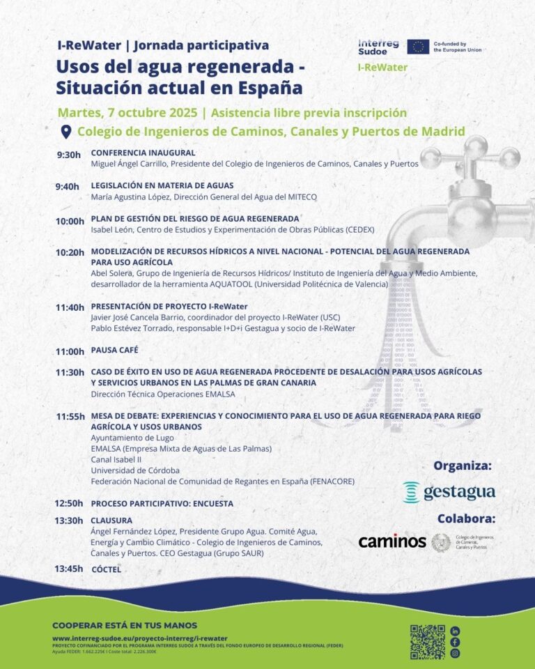 Programa evento Gestagua