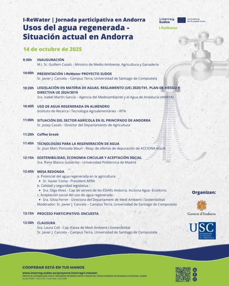 Programa jornada participativa de Andorra