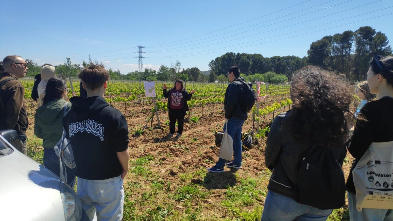 El Instituto de Ciencias de la Vid y del Vino recibió a los estudiantes del Máster en Enología Innovadora de la Universidad de Vitoria