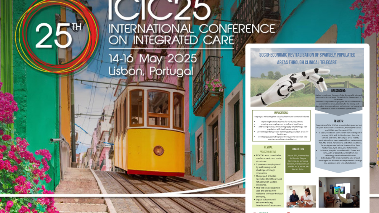 Deusto expone un póster de REVITAL en la Conferencia ICIC25